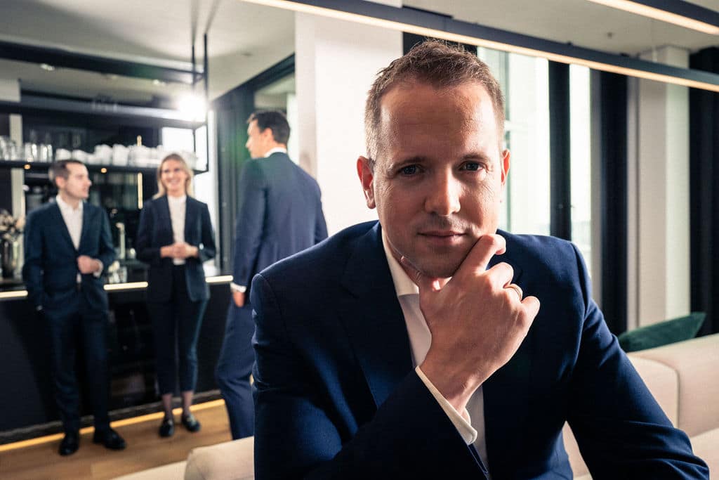 Dr. Andreas Minkoff mit Partnerkollegen